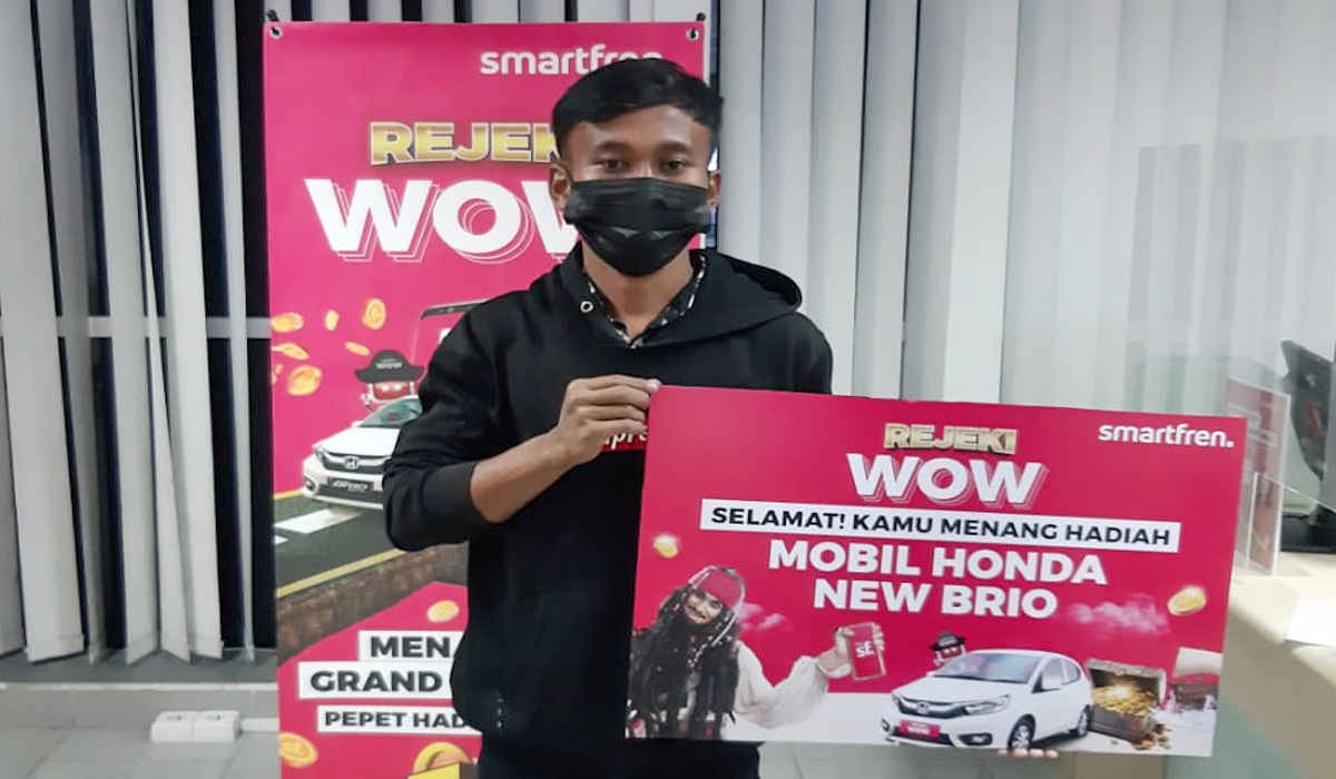Pemenang Mobil dari Smartfren Rejeki WOW, Ahmad Sugiyanto
